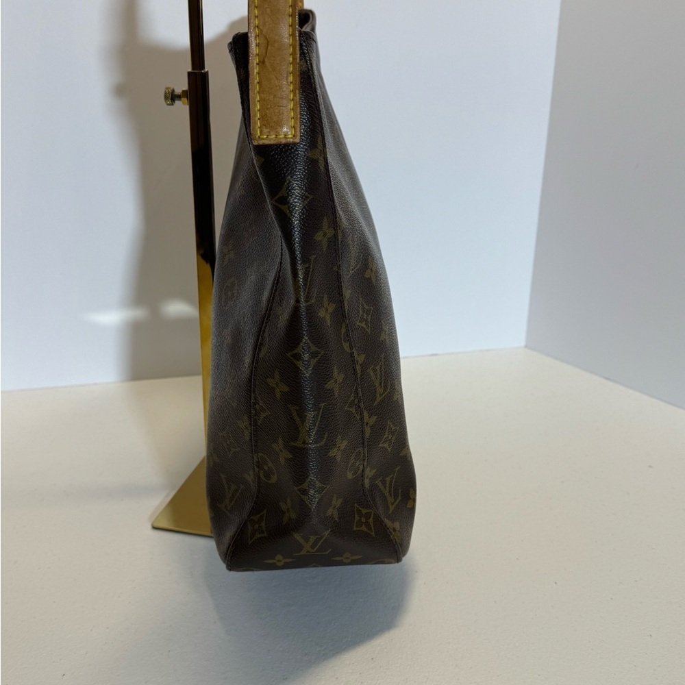 Louis Vuitton Brown Monogram Looping Shoulder Bag - Picture 3 of 15